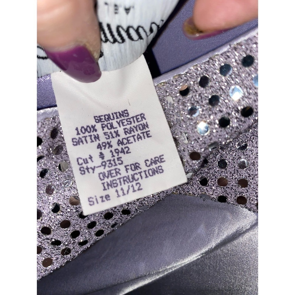Y2K vintage Dress by Be Smart Size 11/12. Sequin & Satin‎ Perfect for Pro… - Picture 5 of 9